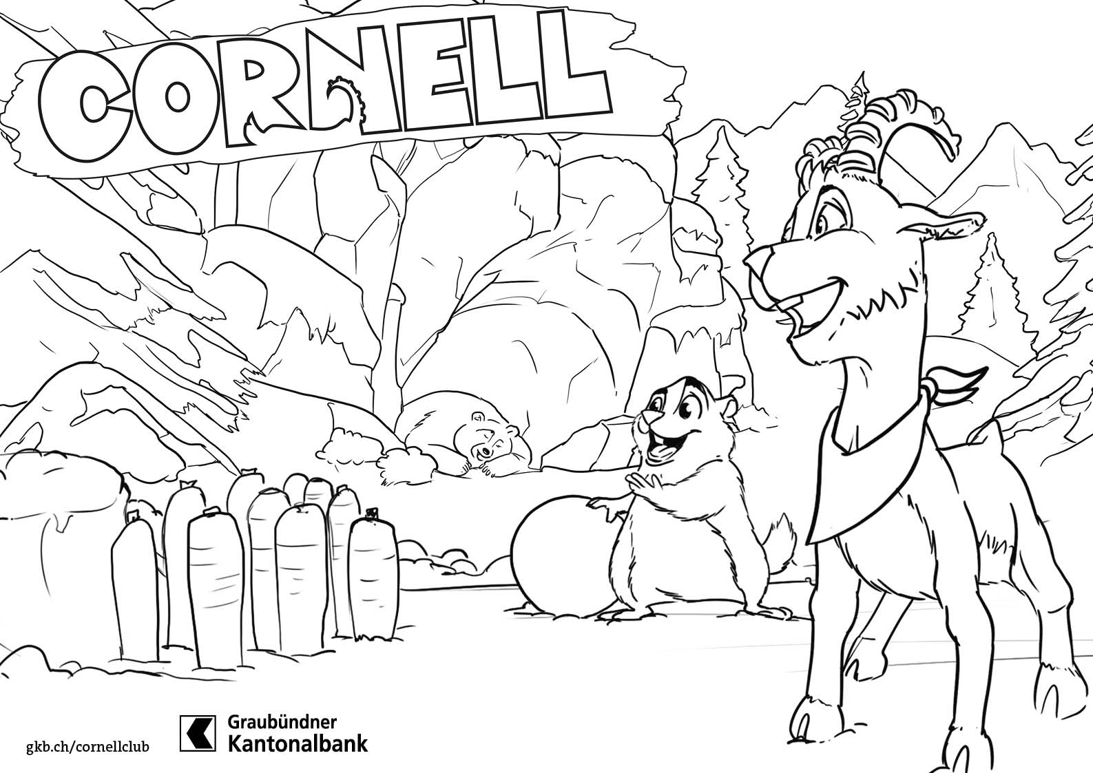 Cornell und das Winter-Bowling-Turnier