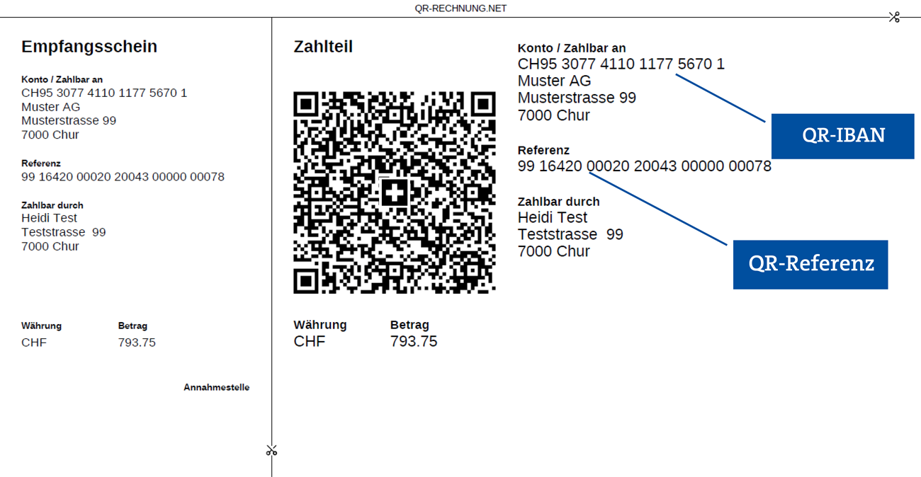 qr referenz